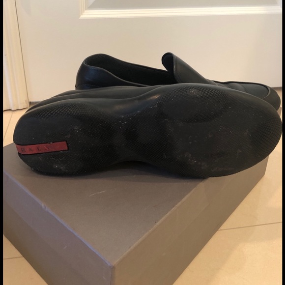 Prada Authentic Leather Loafers - Picture 6 of 7